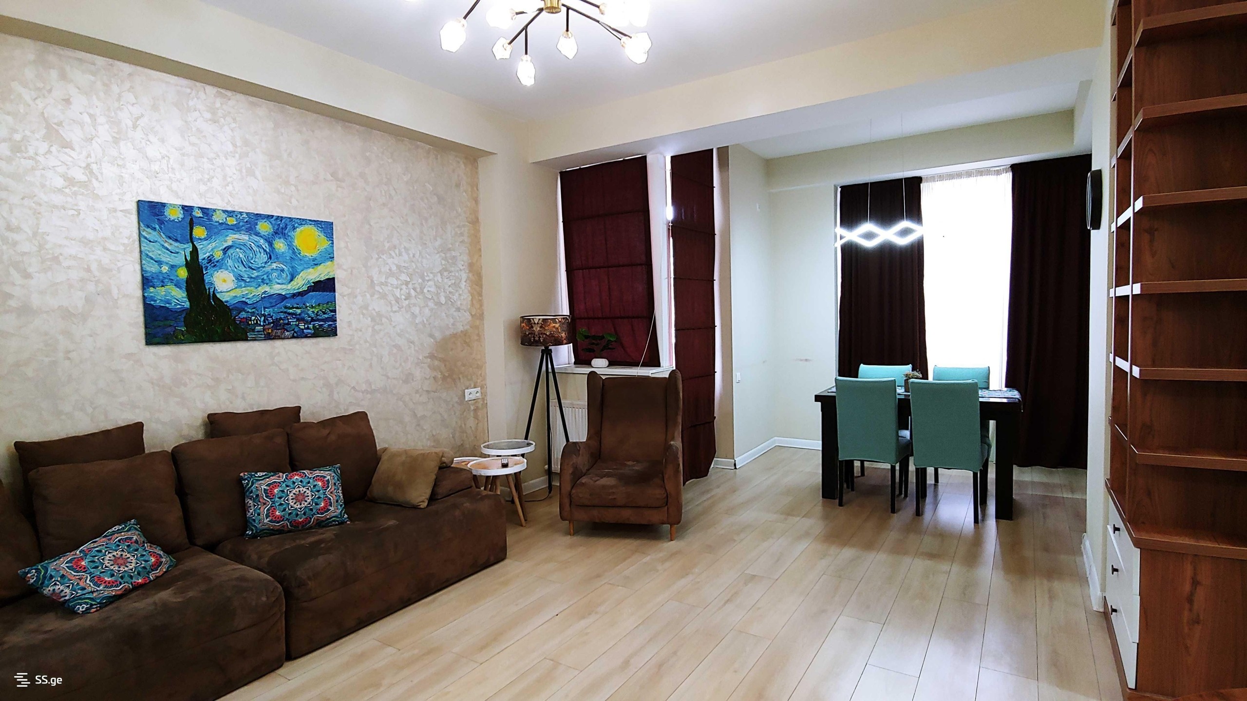 Dona Palace Ortachala: 3-Room, 75.0 M² | Korter.Ge view 2
