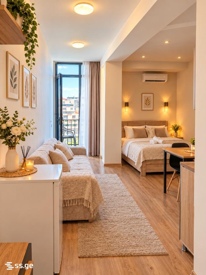 Metropol Ortachala: Studio, 35.0 M² | Korter.Ge view 2