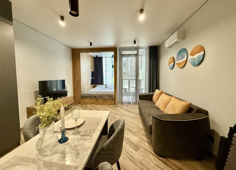 Studio Apartment For Rent In Chakvi, Tropical Garden view 20