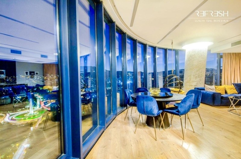 King David Residences: 2-Room Penthouse, 107.2 M² | Korter.Ge view 19