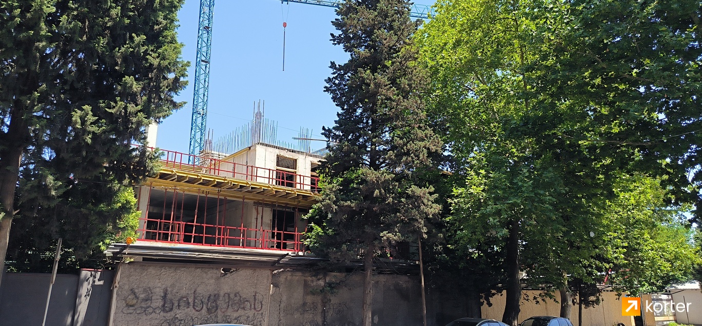 Construction progress Isani Park Residence - Spot 2, June 2024