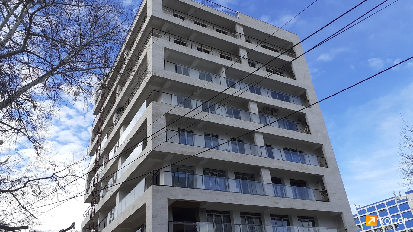 Ход строительства Dux Ortachala Apartment - Ракурс 1, январь 2020