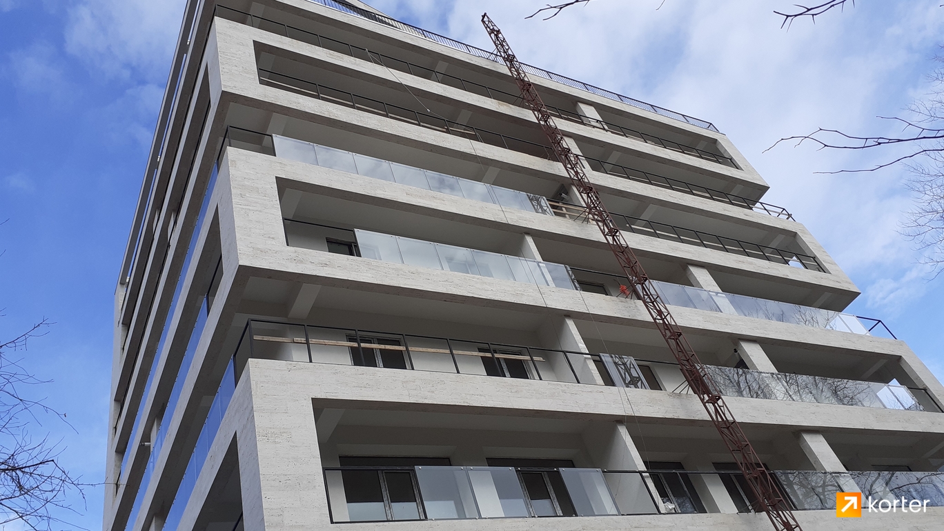 Construction progress Dux Ortachala Apartment - Spot 3, იანვარი 2020