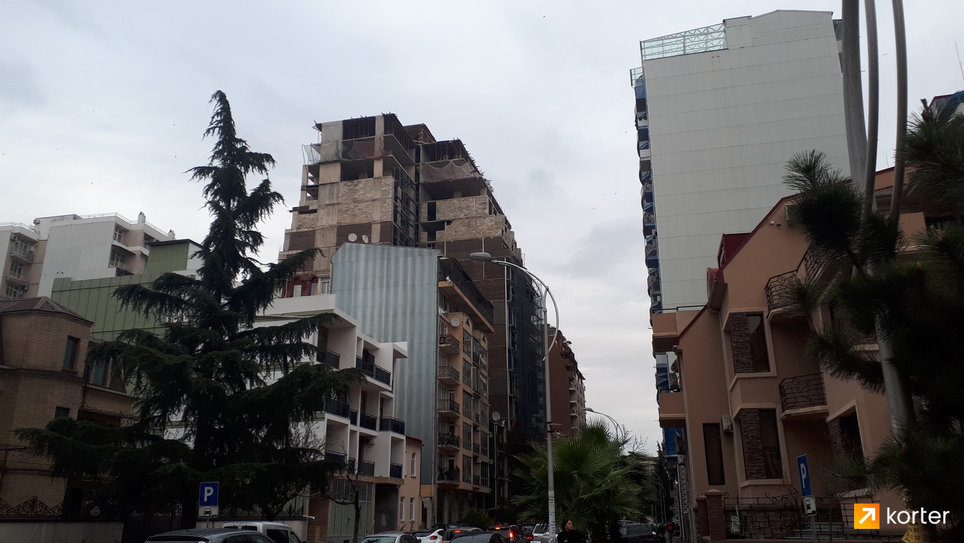 Construction progress Mardi Grand House Batumi - Spot 1, February 2020