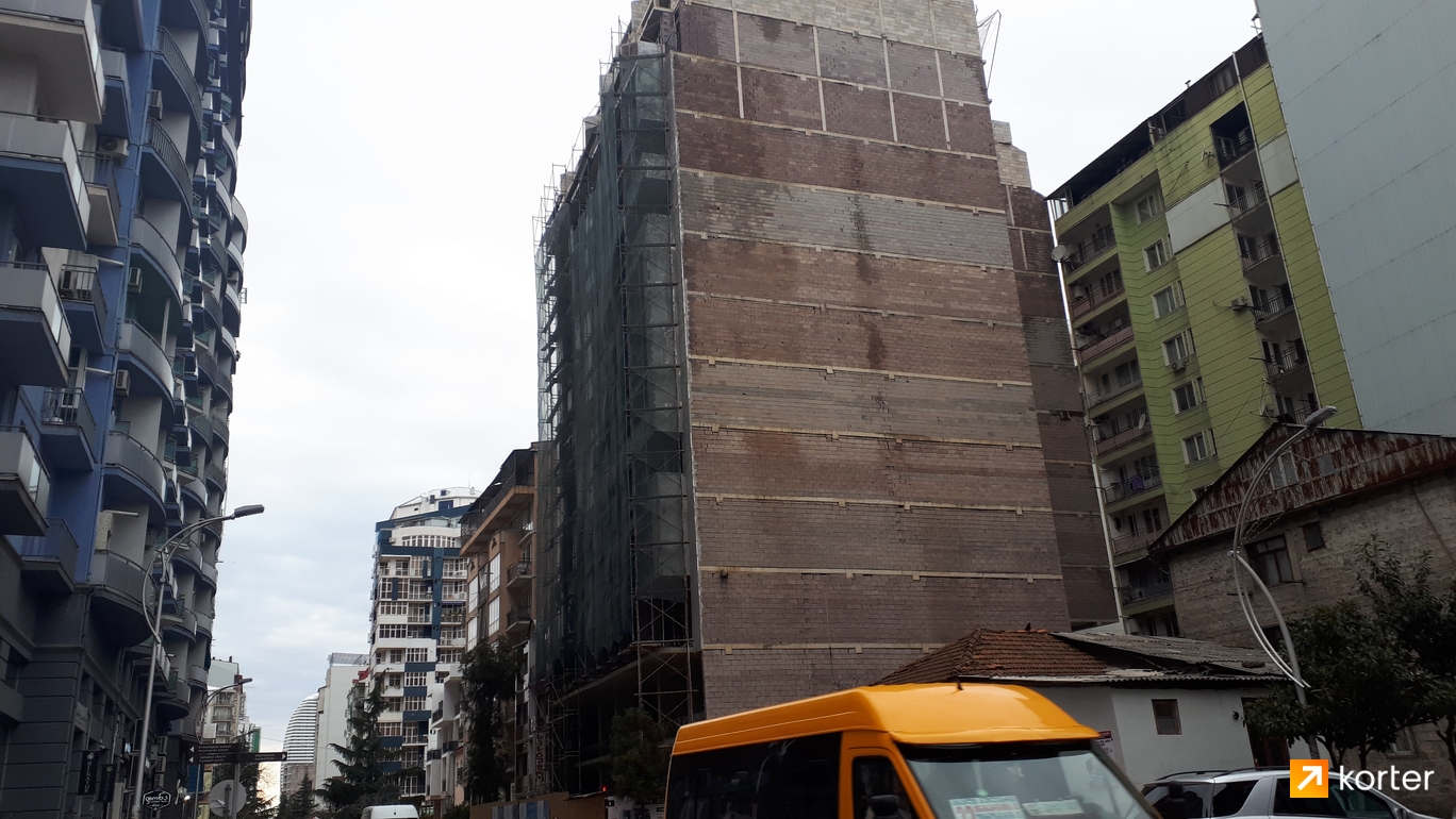 Construction progress Mardi Grand House Batumi - Spot 5, February 2020