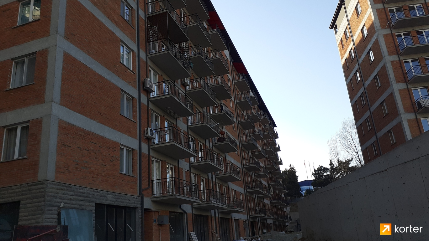 Construction progress Jikia House - Spot 9, თებერვალი 2020