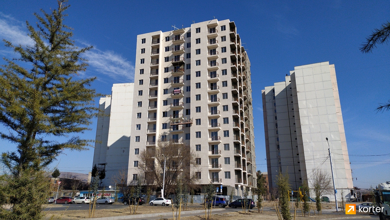 Construction progress Dream House Takaishvili - Spot 1, February 2020