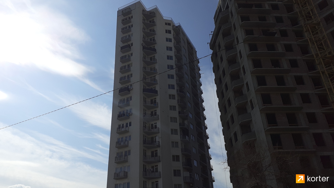 Construction progress Urbnisi Palace - Spot 4, February 2020