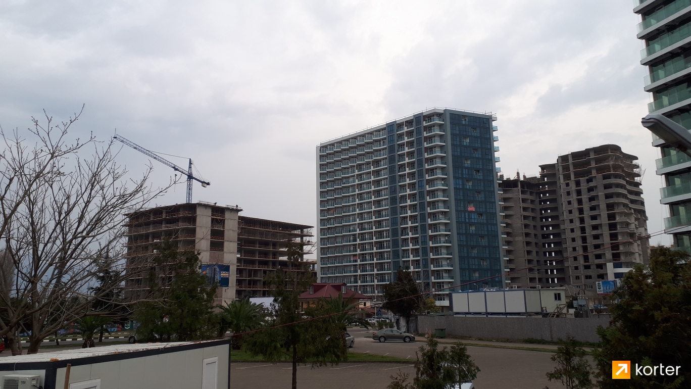 Construction progress Bat Towers - Spot 1, მარტი 2020