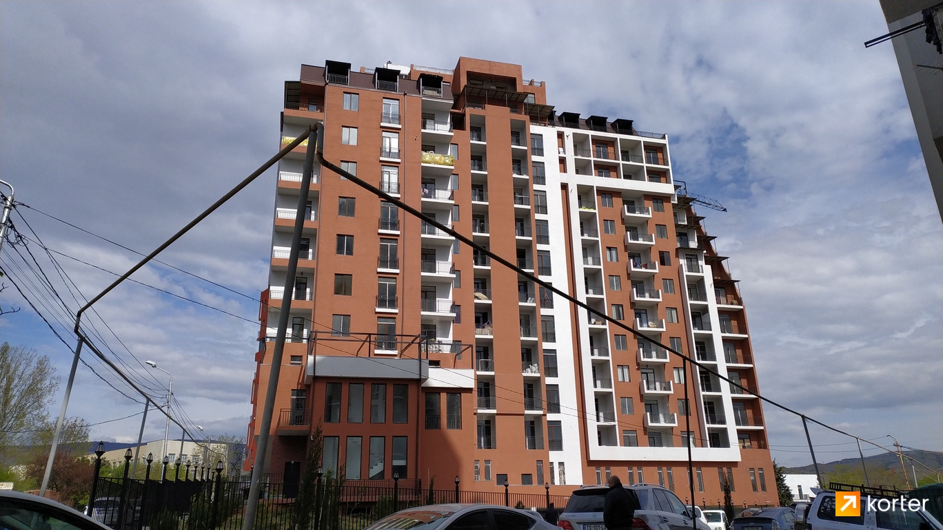 Construction progress Gldani Star - Spot 4, апрель 2020