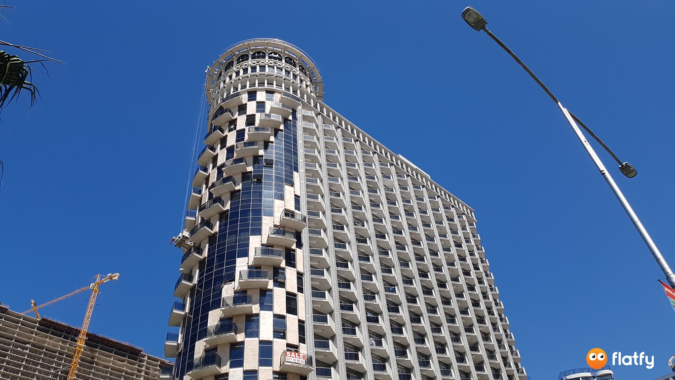 Ход строительства Orbi Sea Towers - Ракурс 4, მაისი 2019