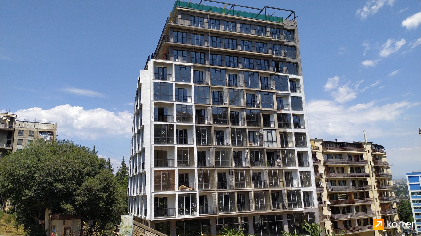 Ход строительства Villa Residence Apartments - Ракурс 1, июнь 2020