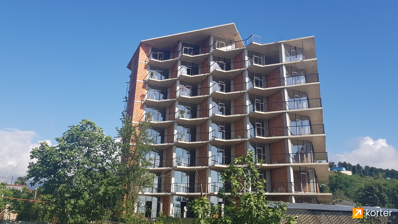 Ход строительства Citron Residence Chakvi - Ракурс 3, June 2020