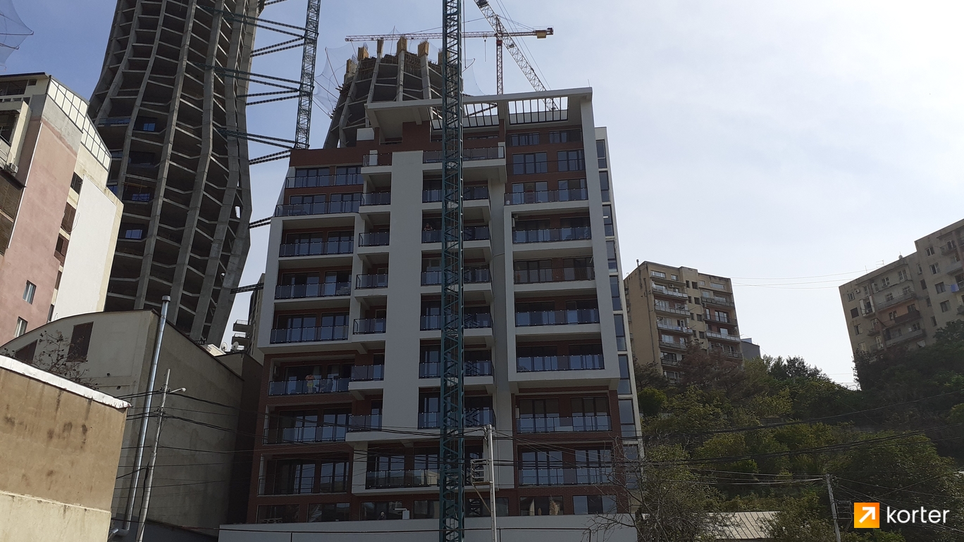 Construction progress Dream House Tbilisi - Spot 3, July 2020