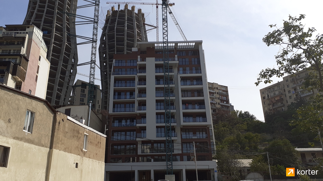 Construction progress Dream House Tbilisi - Spot 2, July 2020