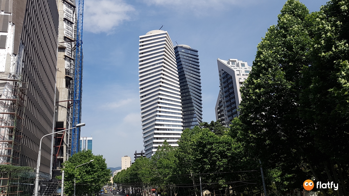 Construction progress Axis Towers - Spot 5, ივნისი 2019