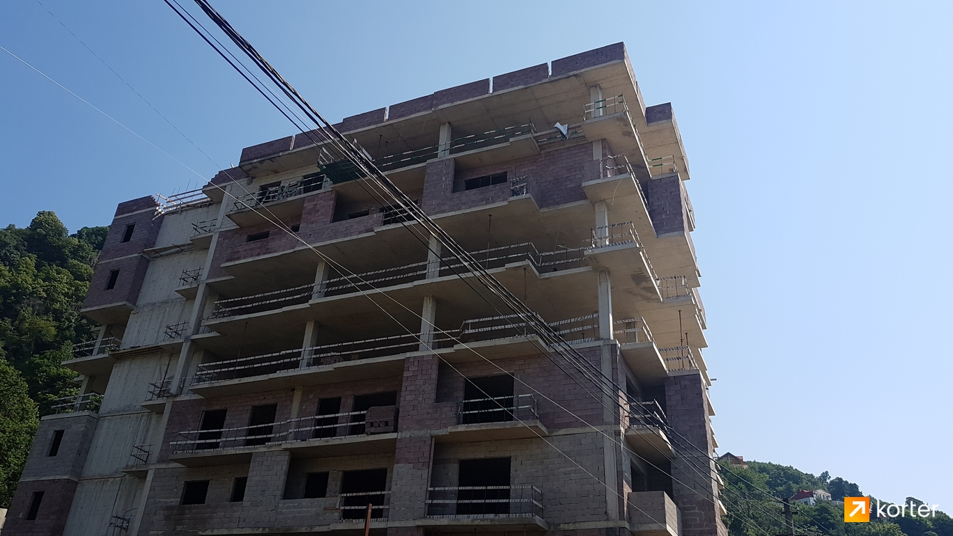 Construction progress Green Palace - Spot 2, июль 2020