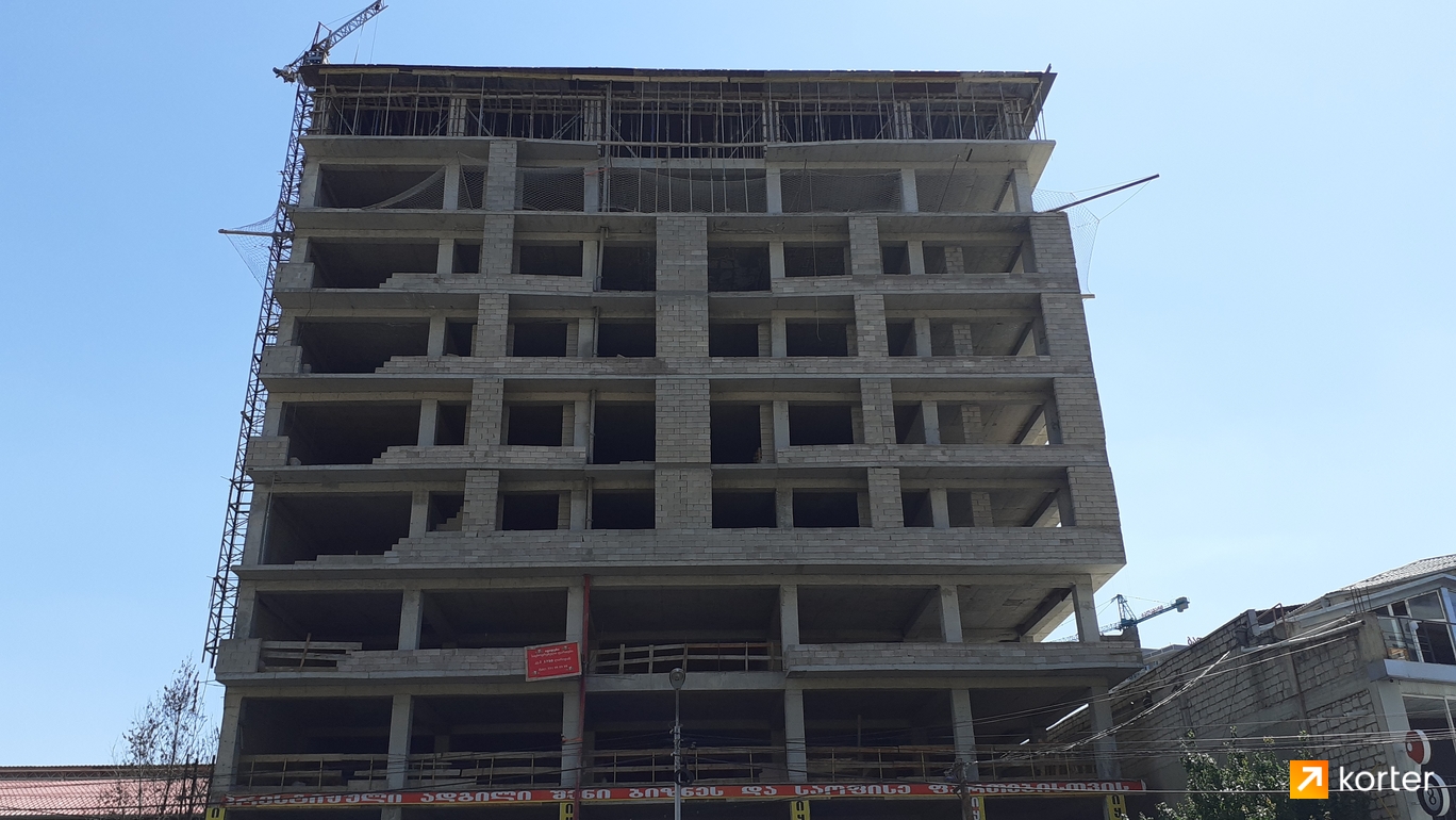 Construction progress  - Spot 3, August 2020