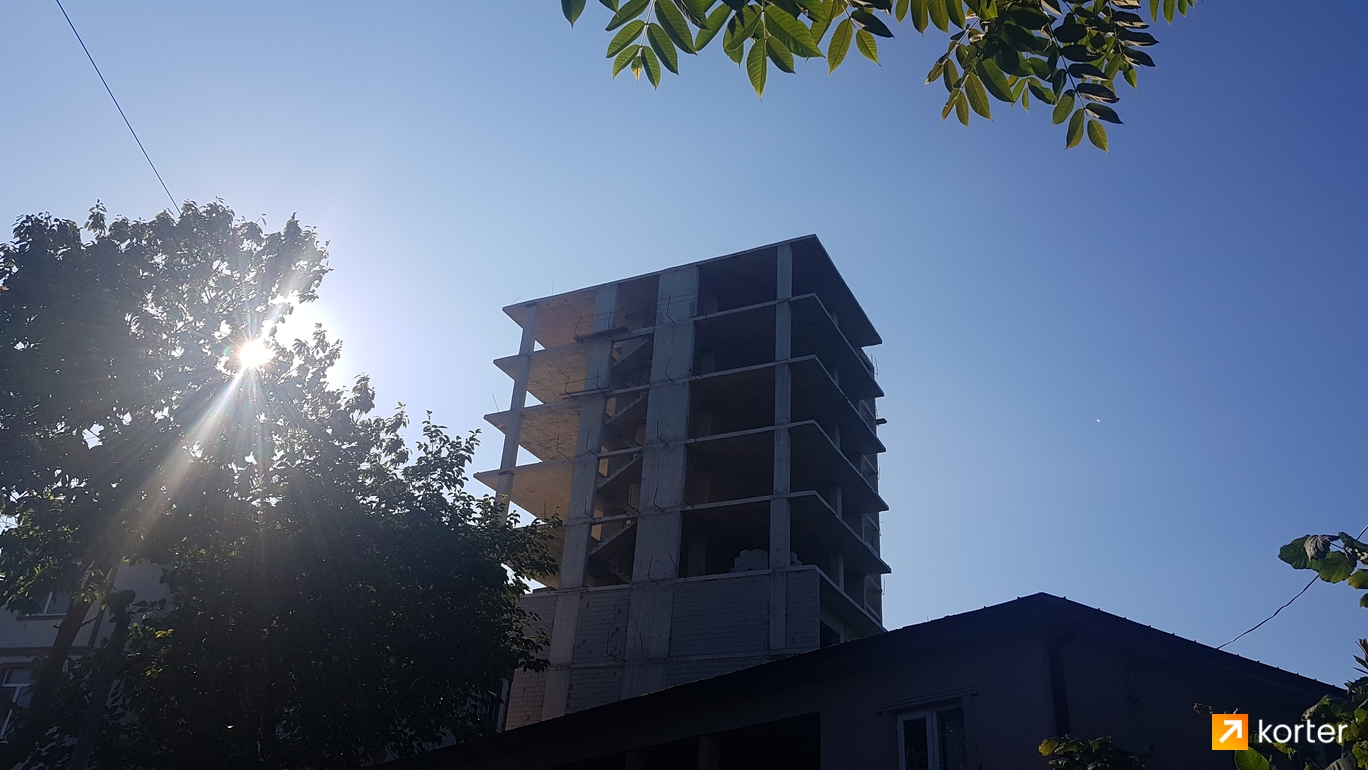 Construction progress Mapavri Tower - Spot 3, August 2020