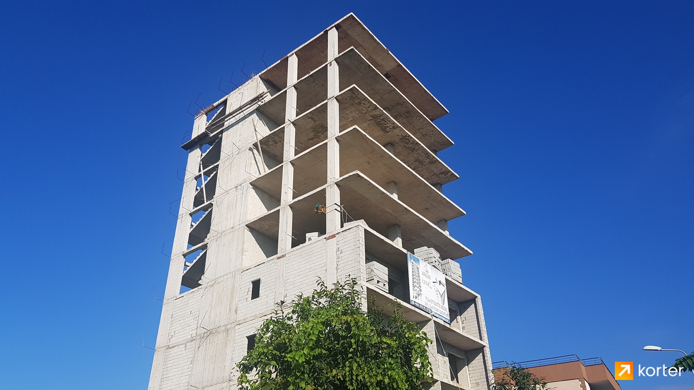 Construction progress Mapavri Tower - Spot 2, August 2020