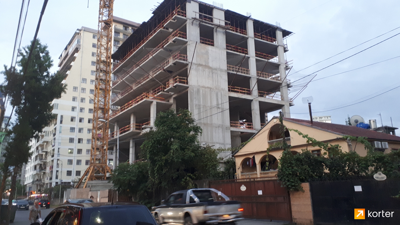 Construction progress Leon Towers - Spot 2, сентябрь 2020
