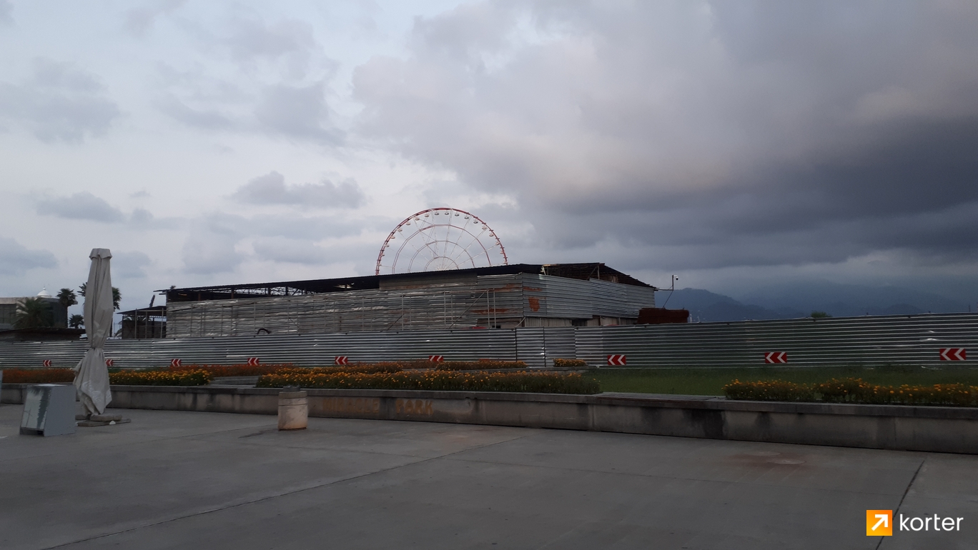 Construction progress Batumi Riviera - Spot 1, сентябрь 2020