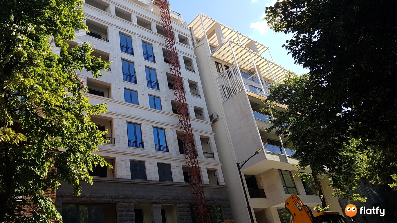 Construction progress Seso on Paliashvili - Spot 2, July 2019