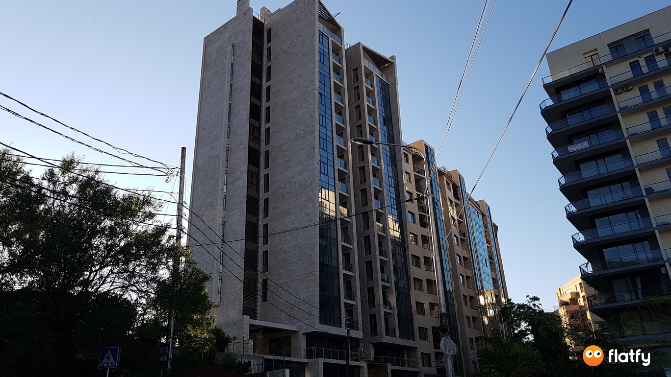 Construction progress Domus Bagebi - Spot 1, июль 2019