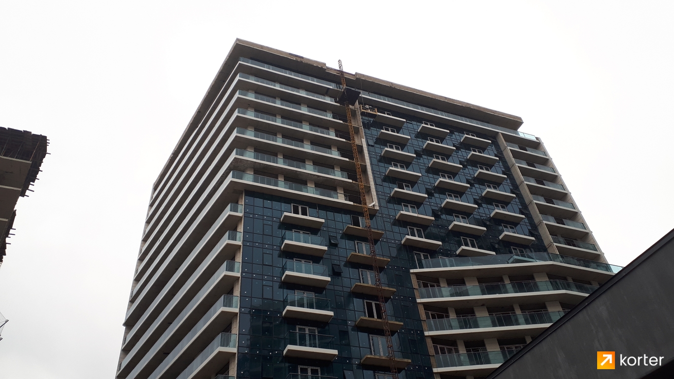 Construction progress Aquamarine Residence - Spot 2, December 2020