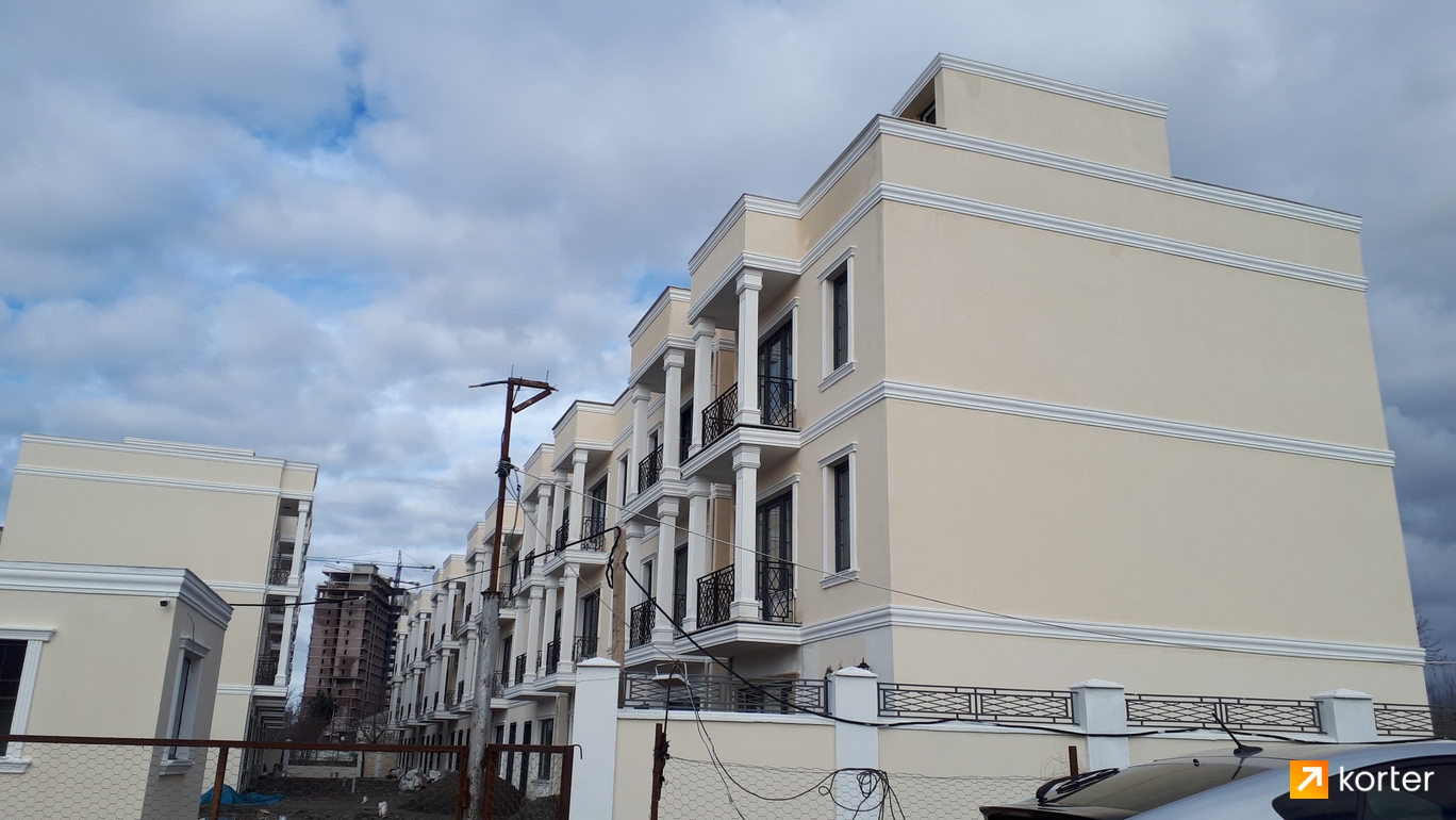 Construction progress Batumi Villas - Spot 2, February 2021