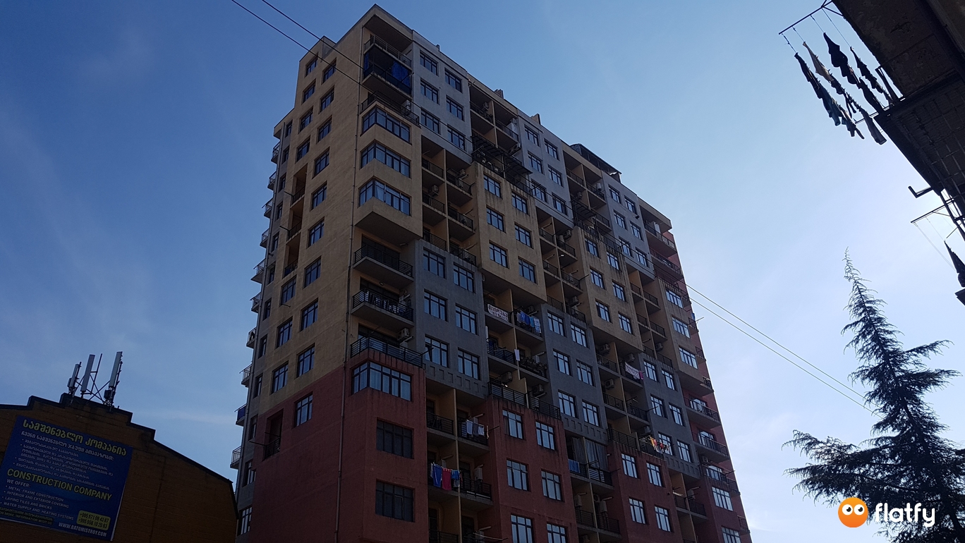 Construction progress Gumbati on Chavchavadze - Spot 1, April 2019