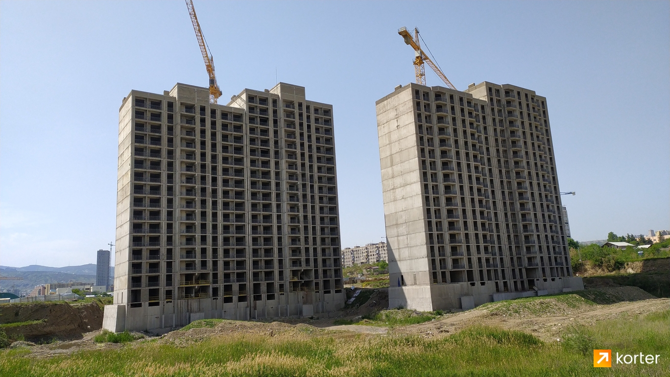 Ход строительства Dirsi - Ракурс 24, май 2021