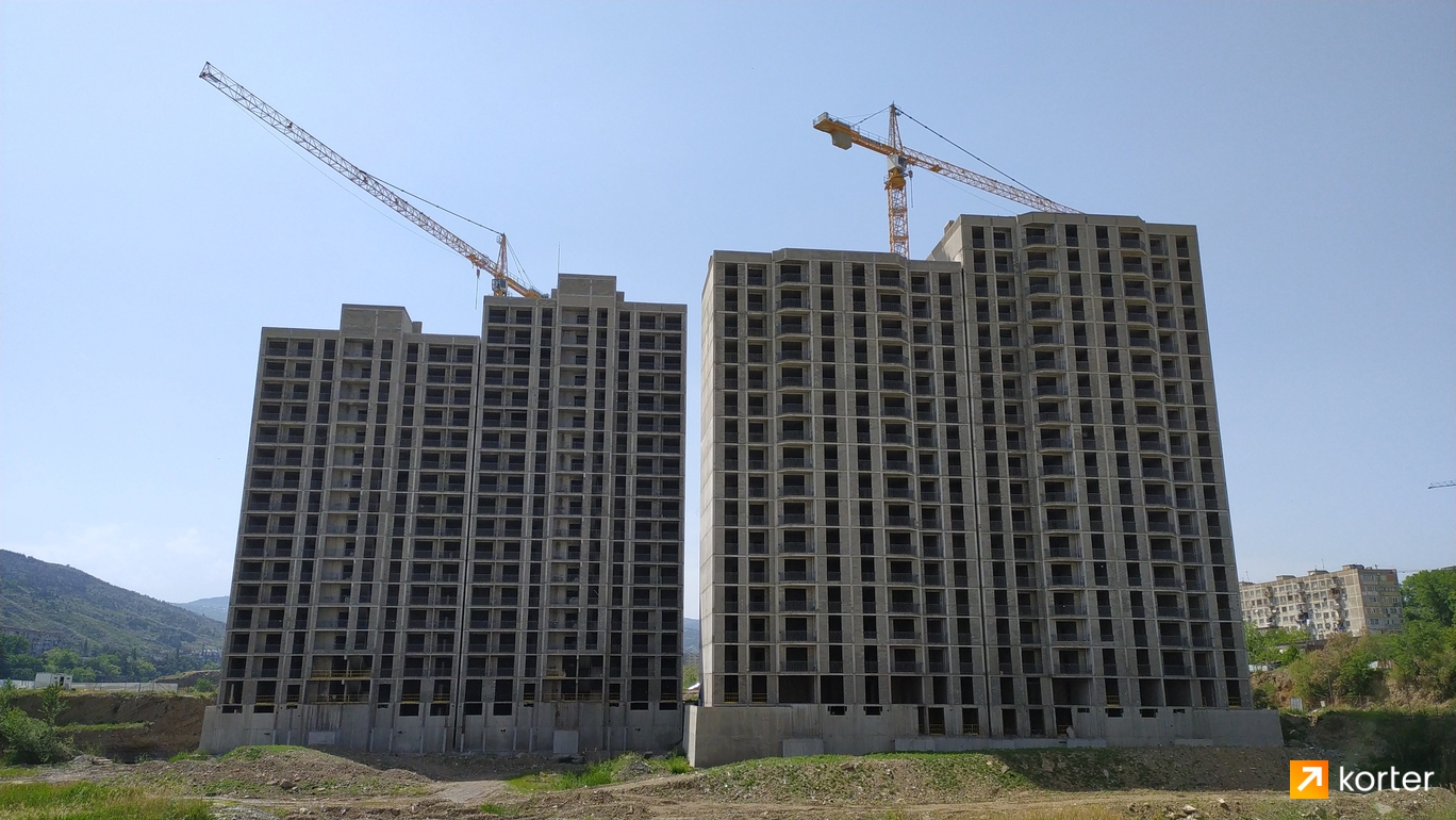 Construction progress Dirsi - Spot 25, მაისი 2021