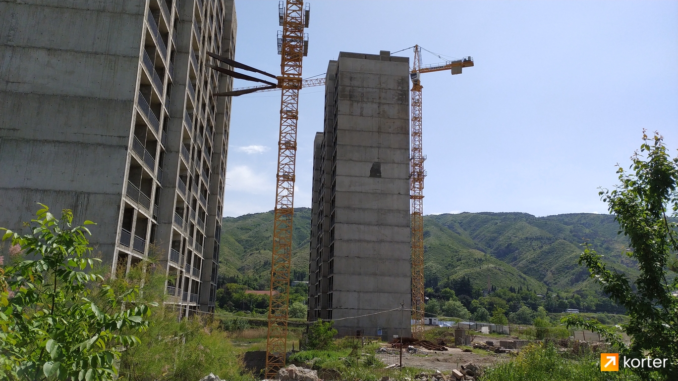 Construction progress Dirsi - Spot 21, მაისი 2021