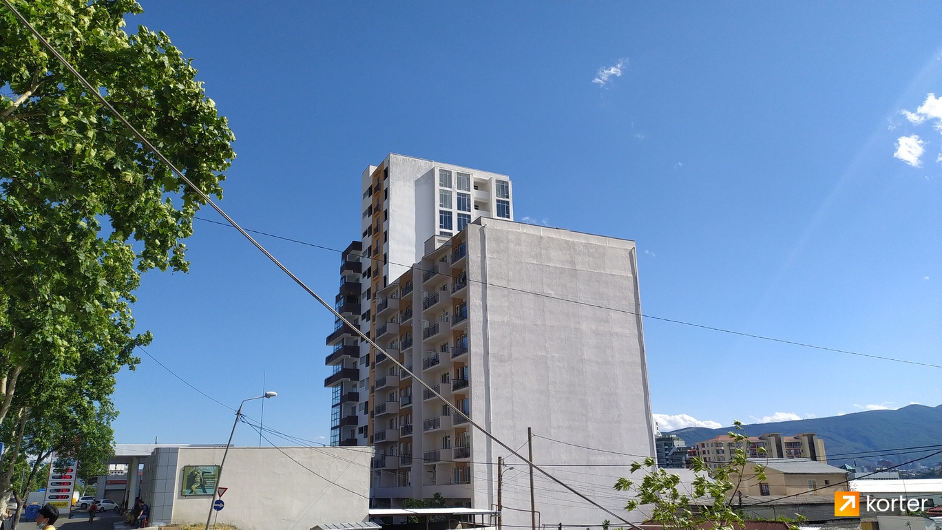 Ход строительства Guramishvili Residence - Ракурс 5, июнь 2021