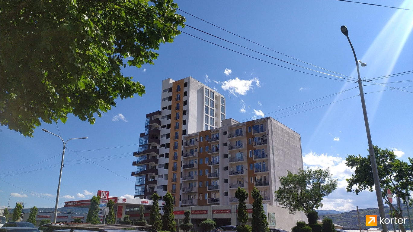 Ход строительства Guramishvili Residence - Ракурс 2, июнь 2021