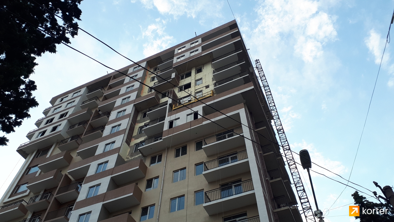 Construction progress Old Batumi - Spot 2, June 2021