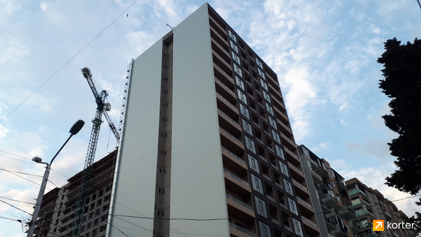 Construction progress Homeside Batumi - Spot 4, June 2021