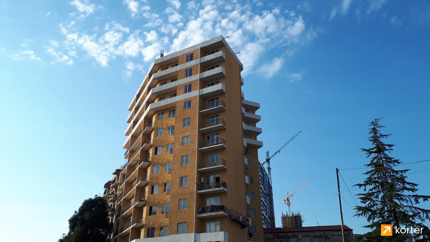 Construction progress Horizon Abashidze - Spot 1, October 2021