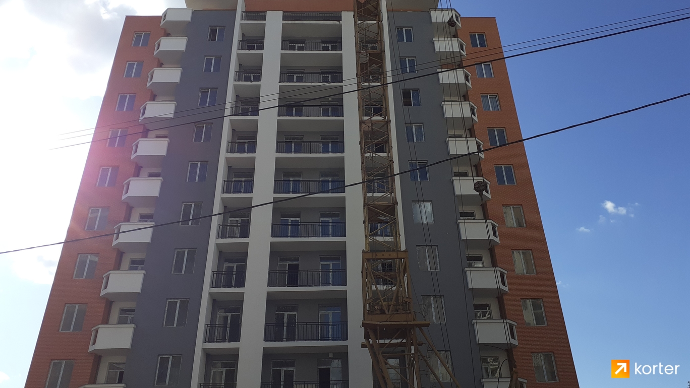 Construction progress Garanti Gldani - Spot 2, სექტემბერი 2019