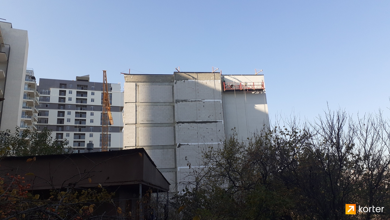 Construction progress Monolith Bagebi - Spot 2, ноябрь 2021