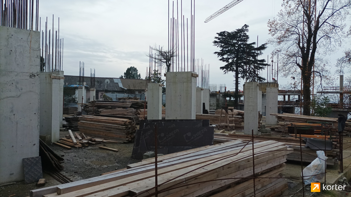 Construction progress Chateau Del Mar - Spot 2, ნოემბერი 2021