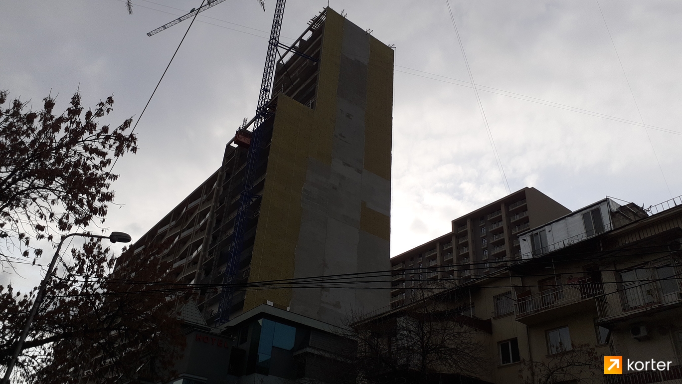 Construction progress Terrassa Hippodrome - Spot 3, December 2021