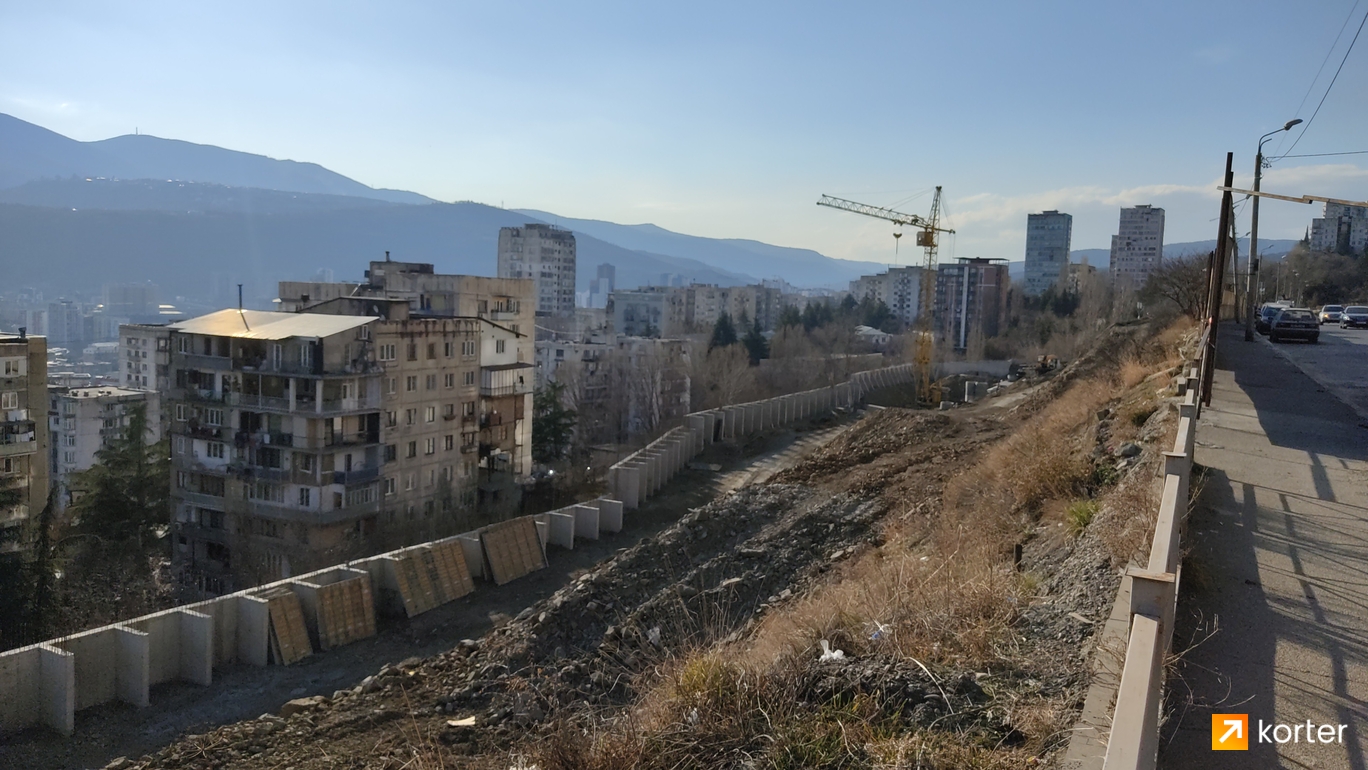 Construction progress Apex Nutsubidze - Spot 1, January 2022