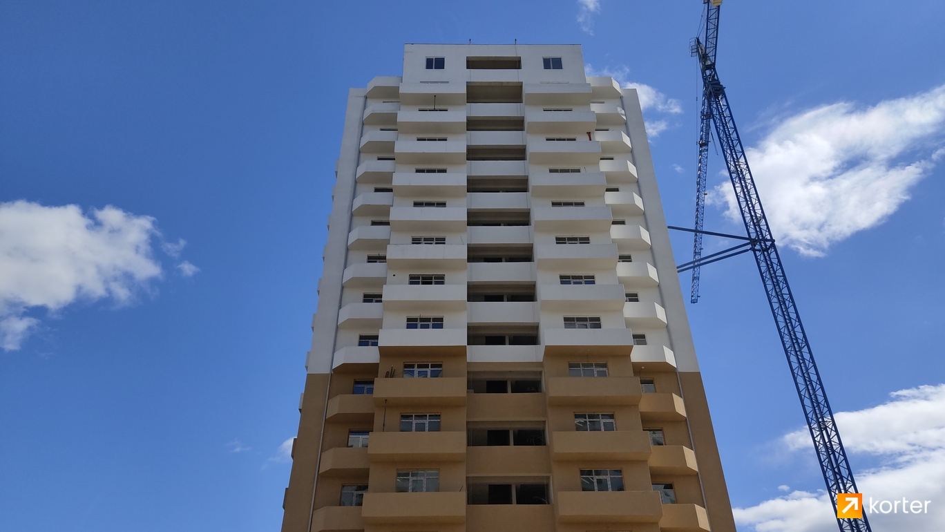 მშენებლობის პროცესი West House - რაკურსი 1, March 2022