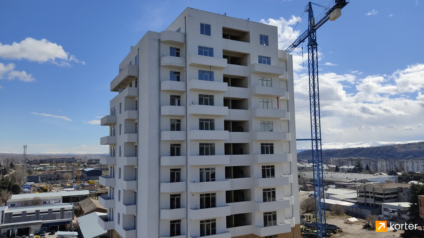 Construction progress West House - Spot 4, მარტი 2022