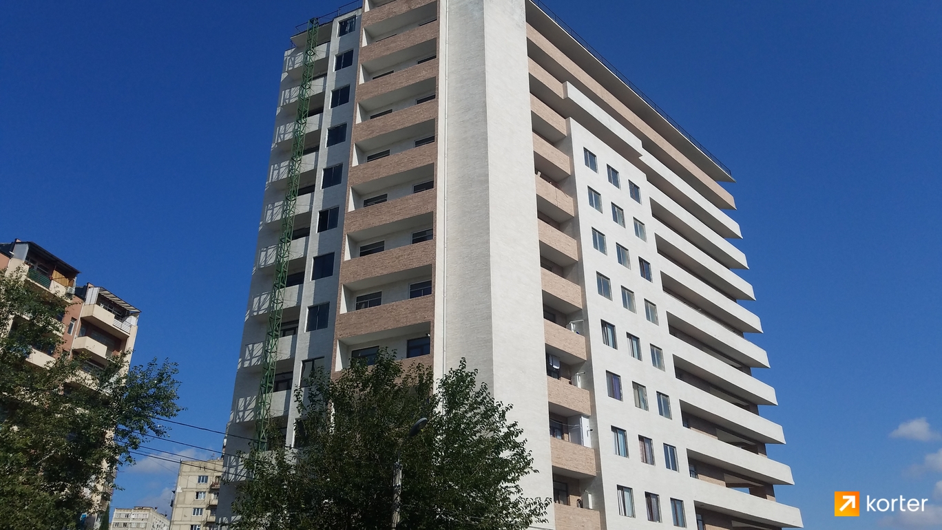 მშენებლობის პროცესი Panorama Vazisubani - რაკურსი 1, ოქტომბერი 2019