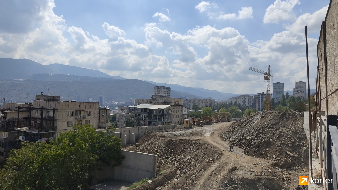 Construction progress Apex Nutsubidze - Spot 4, September 2022