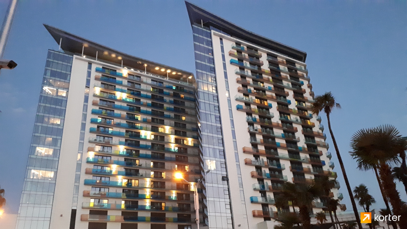 Ход строительства Hilton Serviced Apartments - Ракурс 8, сентябрь 2022