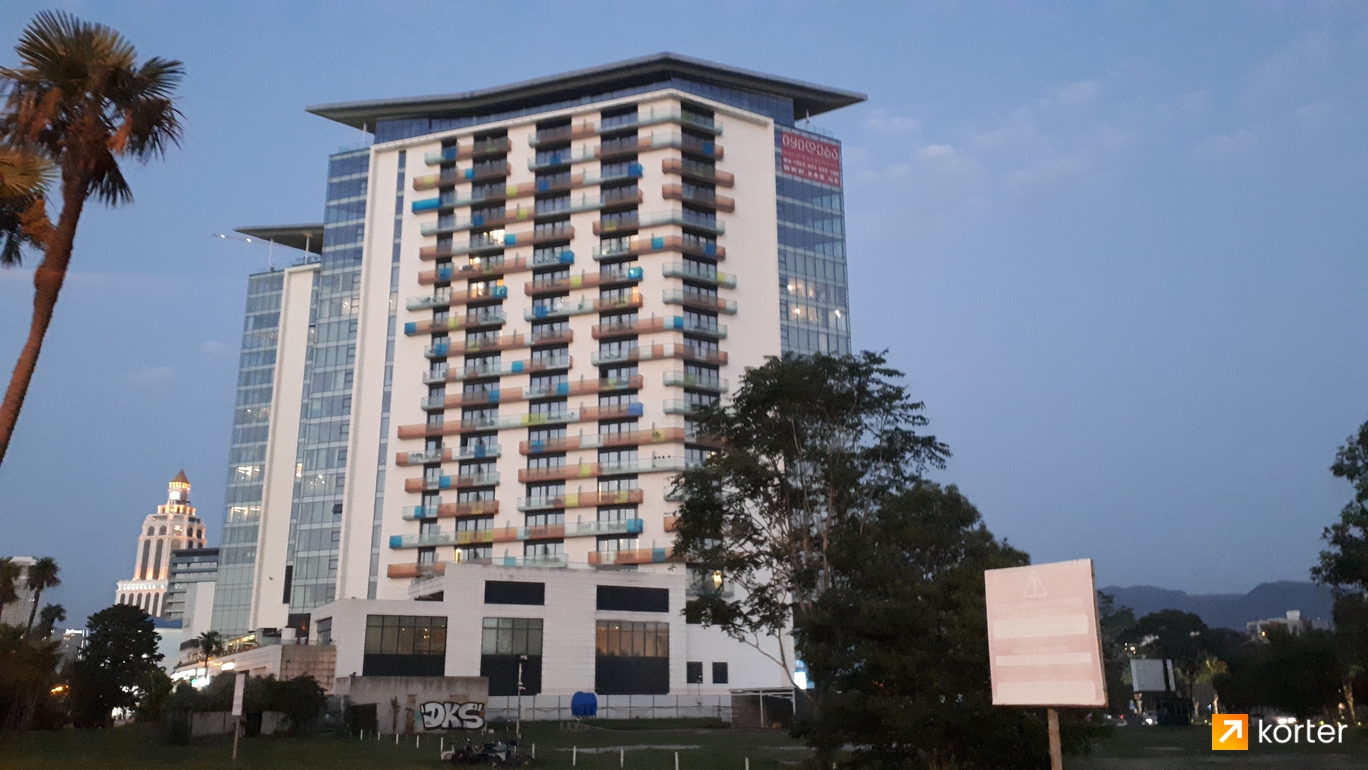 Ход строительства Hilton Serviced Apartments - Ракурс 5, сентябрь 2022